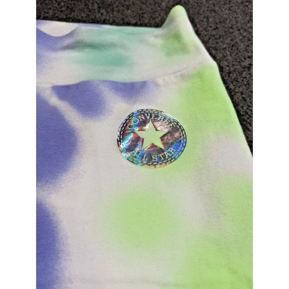 Converse Girls Leggings Light Dew New With Tags Size Large 12-13 Years Tie Dye